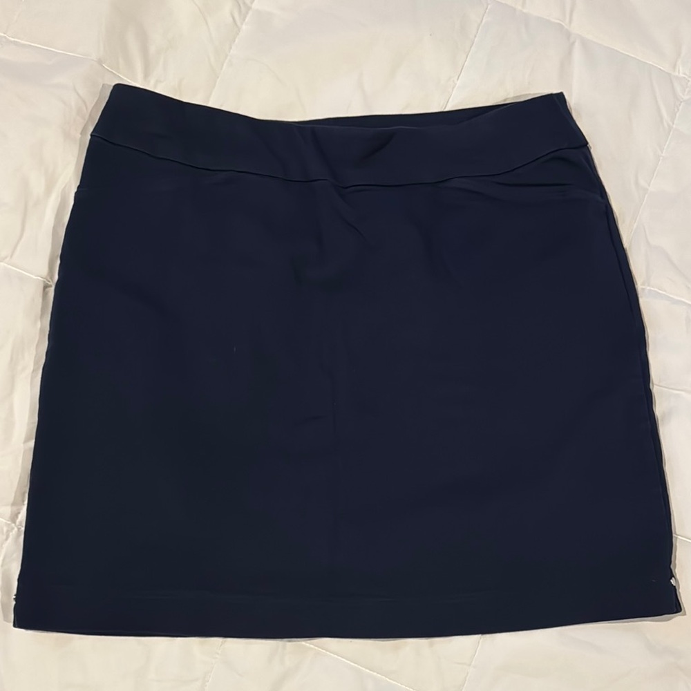 Croft & Barrow Blue Pencil Mini Skort